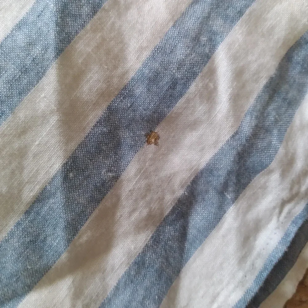J Jill Love Linen Blue & White Striped Sleeveless dress, size Medium Petite - Picture 8 of 8